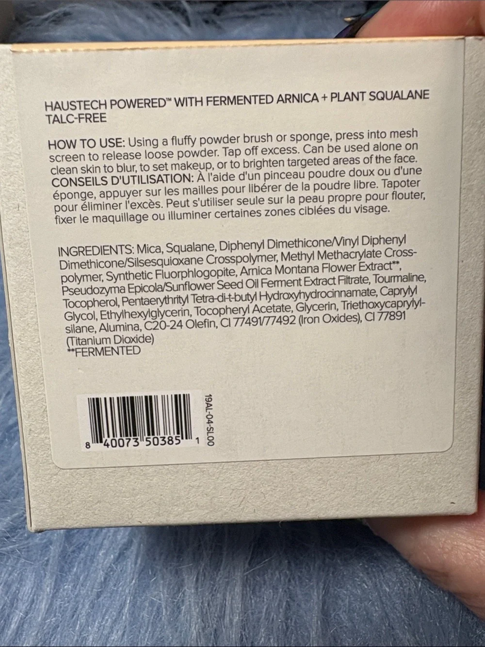 Haus Labs By Lady Gaga Bio-Blurring Loose Setting Powder in Neutral Peach, NEW!